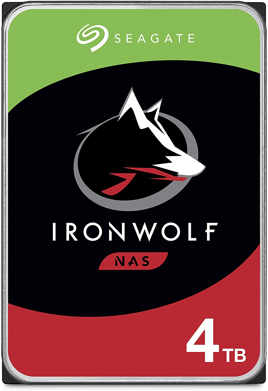 Seagate IronWolf 4TB NAS Internal Hard Drive HDD – CMR 3.5 Inch SATA 6Gb/s 5900 RPM 64MB Cache for RAID Network Attached Storage – Frustration Free Packaging