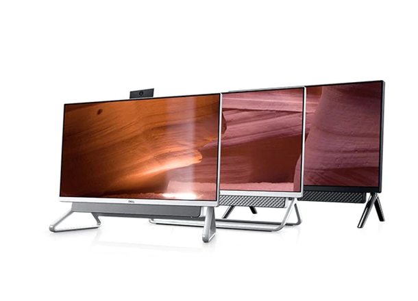 Inspiron 24 5000 Silver Touch All-In-One with A-Frame Stand